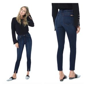 JOE’s The Charlie High Rise Ankle Skinny Pintuck Jean Size 30